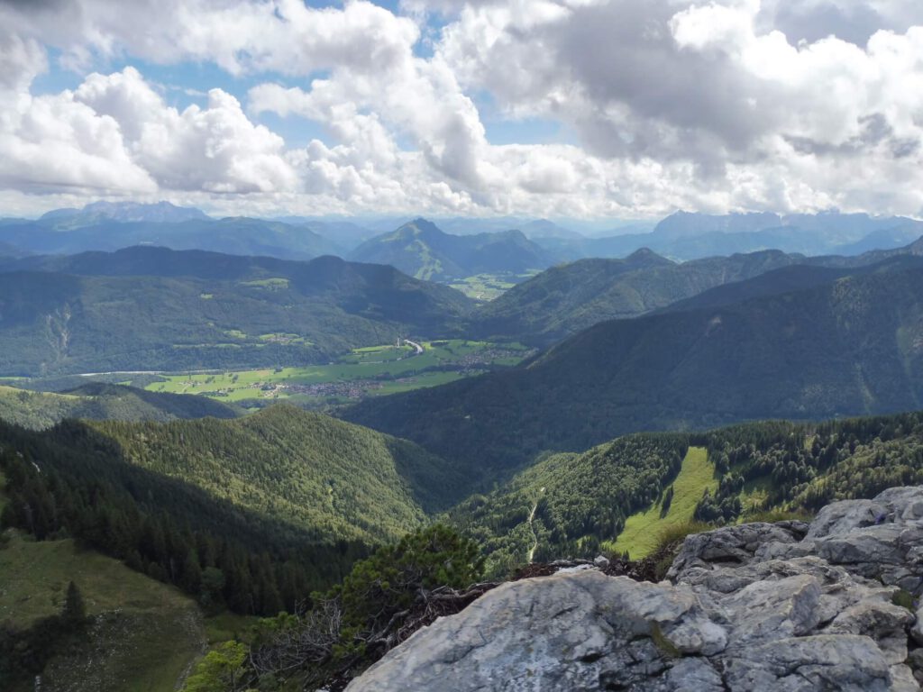 Foto Bergpanorama, angesichts dessen ich meine wahre Größe hinterfrage.