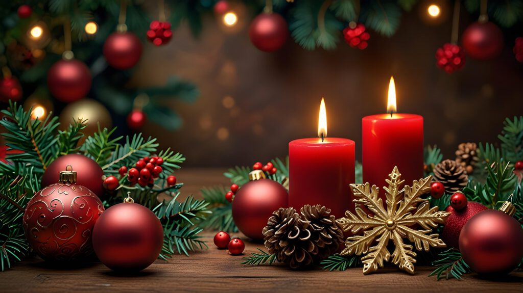 Weihnachten wird oft bestimmt durch Deko und Brauchtum